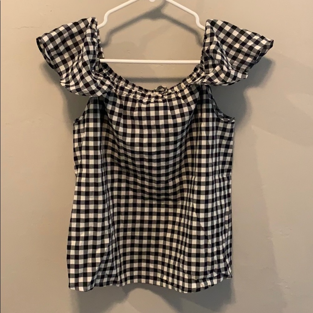 J. Crew Off the Shoulder Top
